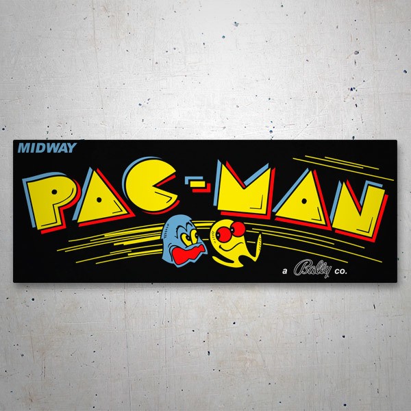 Autocollants: Pac-Man Midway