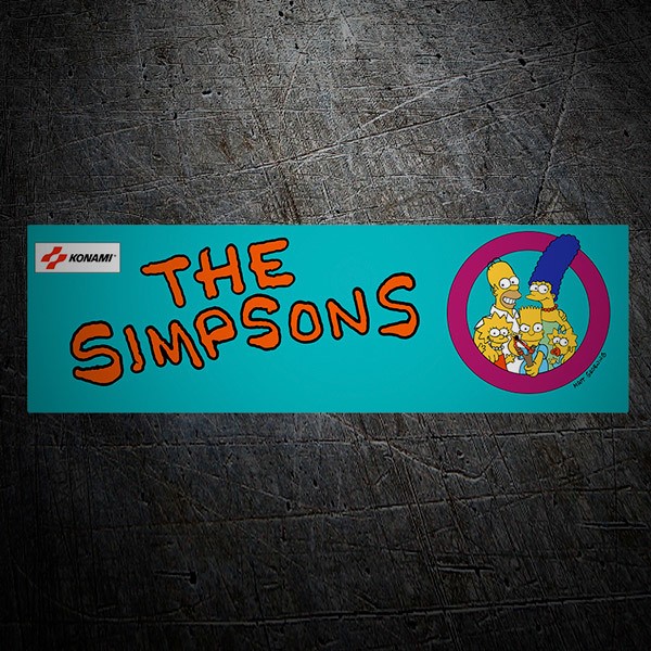 Autocollants: The Simpsons 1