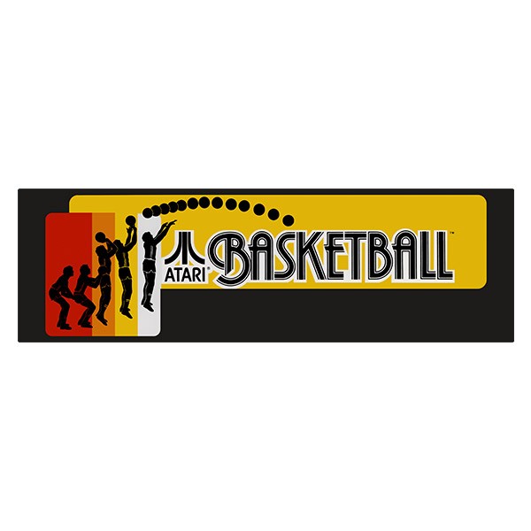 Autocollants: Atari Basketball