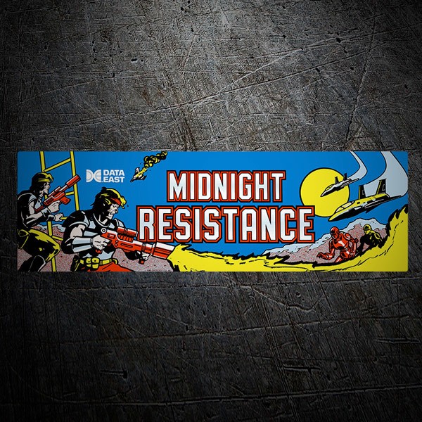 Autocollants: Midnight Resistance 1