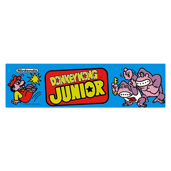 Autocollants: Donkey Kong Junior