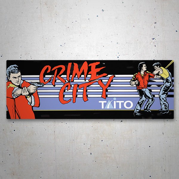 Autocollants: Crime City 1