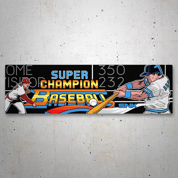 Autocollants: Super Champion Baseball