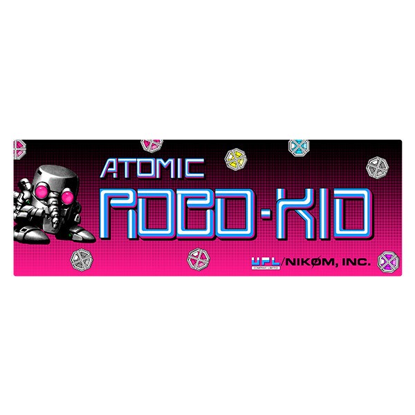 Autocollants: Atomic Robo-Kid