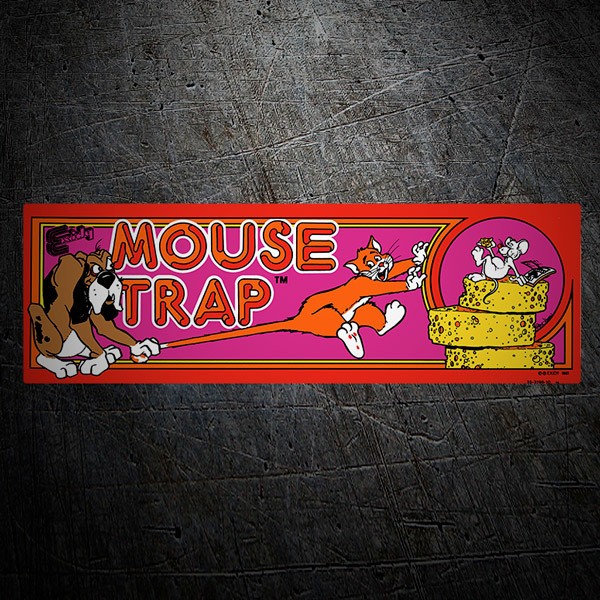 Autocollants: Mouse Trap 1