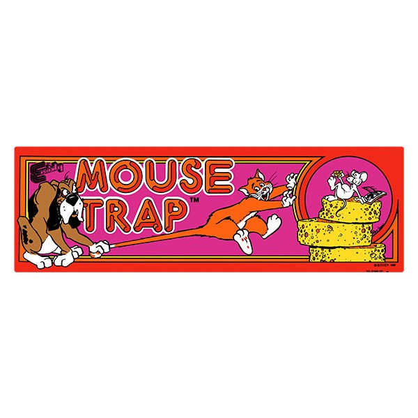 Autocollants: Mouse Trap