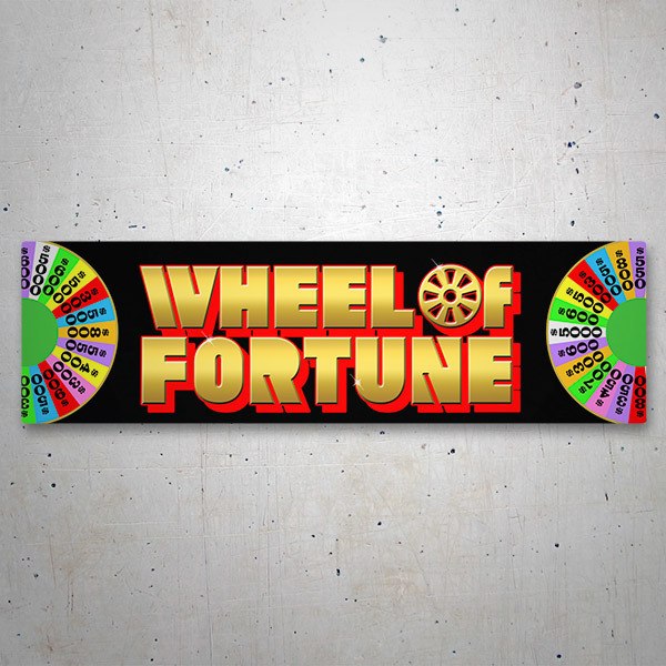 Autocollants: Wheel of Fortune 1