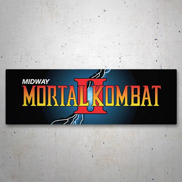 Autocollants: Mortal Kombat II Midway