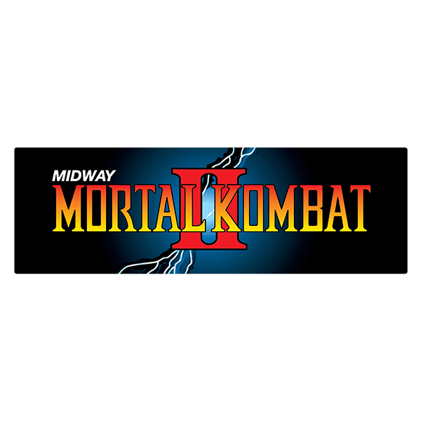 Autocollants: Mortal Kombat II Midway 0