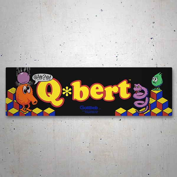 Autocollants: Q-bert