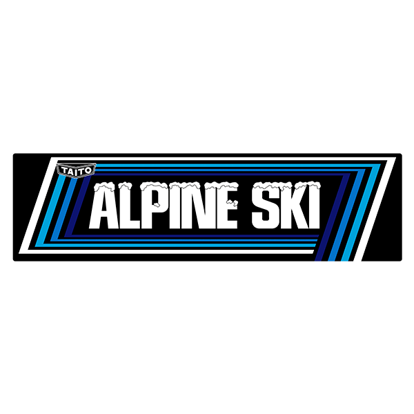 Autocollants: Alpine Ski