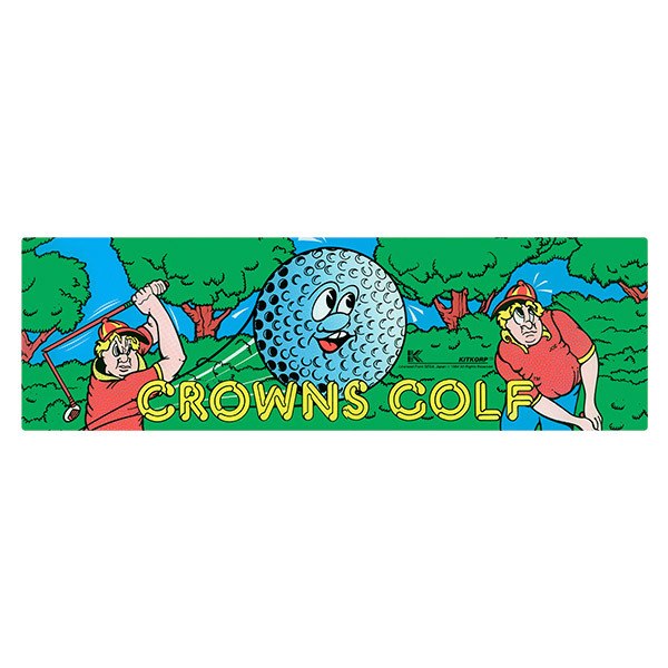 Autocollants: Crowns Golf