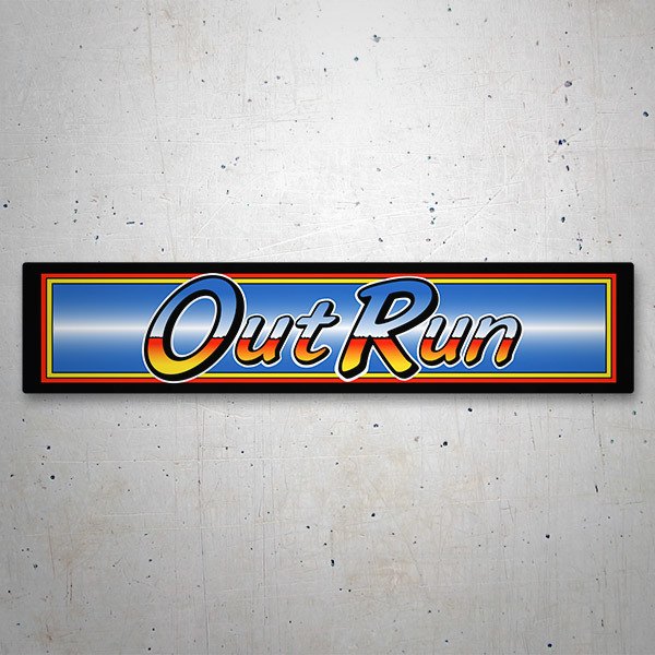 Autocollants: Out Run  1