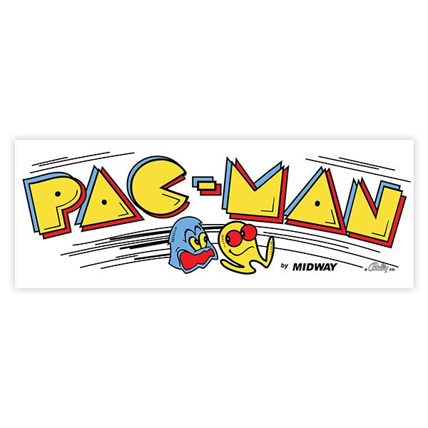 Autocollants: Pac-Man by Midway