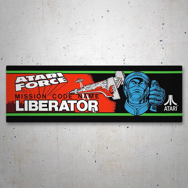 Autocollants: Liberator Atari Force 1