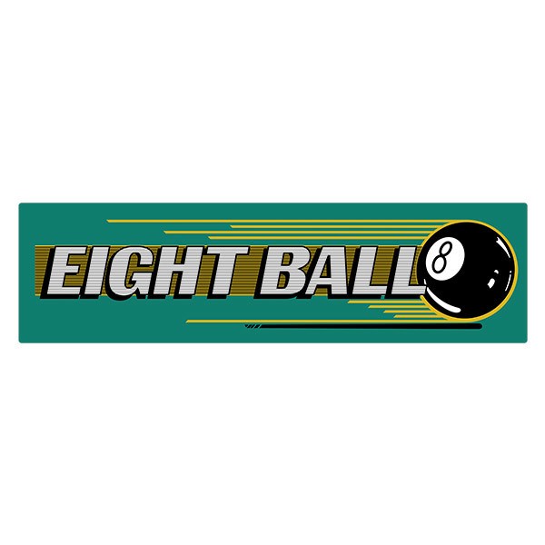 Autocollants: Eight Ball