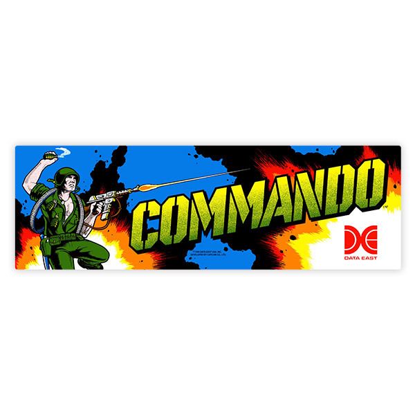 Autocollants: Commando