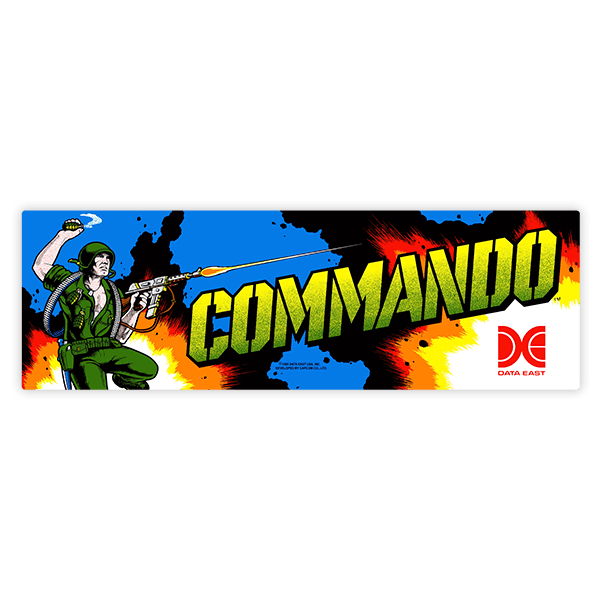 Autocollants: Commando 0