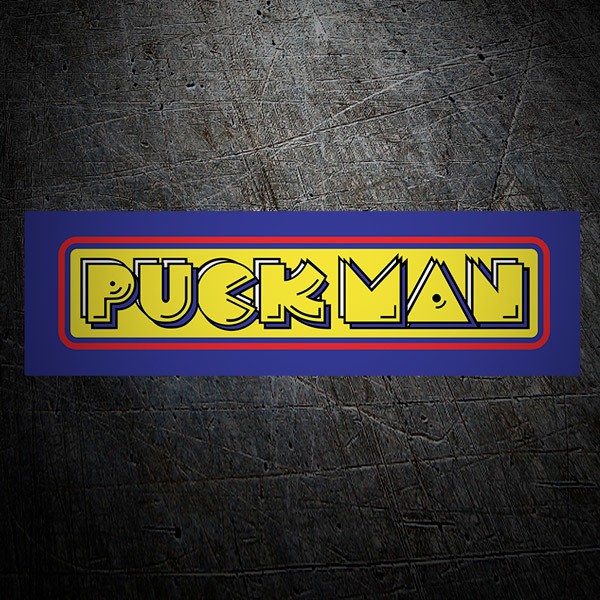 Autocollants: Puck Man