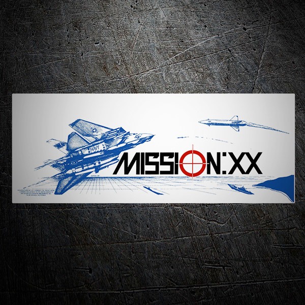 Autocollants: Mission XX 1