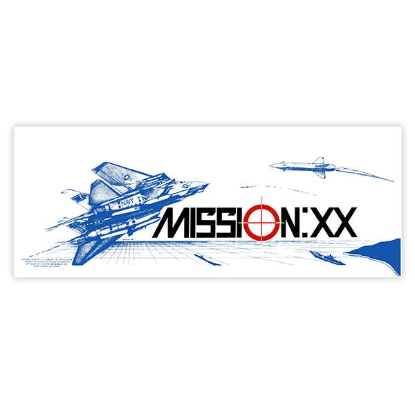 Autocollants: Mission XX 0