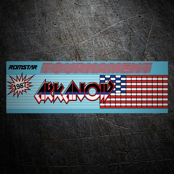 Autocollants: Arkanoid 1987