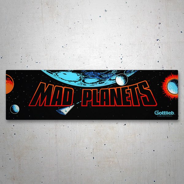 Autocollants: Mad Planets