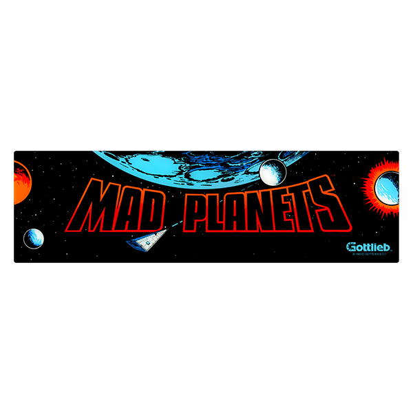 Autocollants: Mad Planets