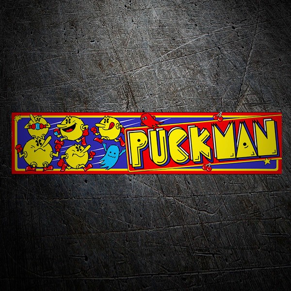 Autocollants: Puck Man II 1