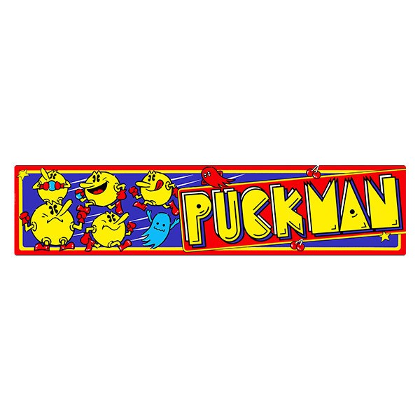 Autocollants: Puck Man II