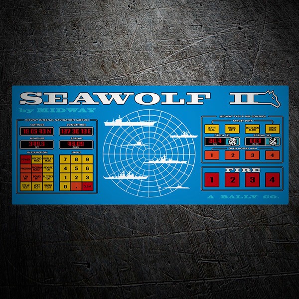 Autocollants: Seawolf II 1
