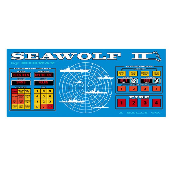 Autocollants: Seawolf II