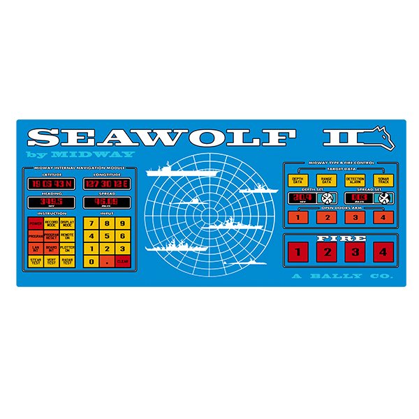 Autocollants: Seawolf II 0