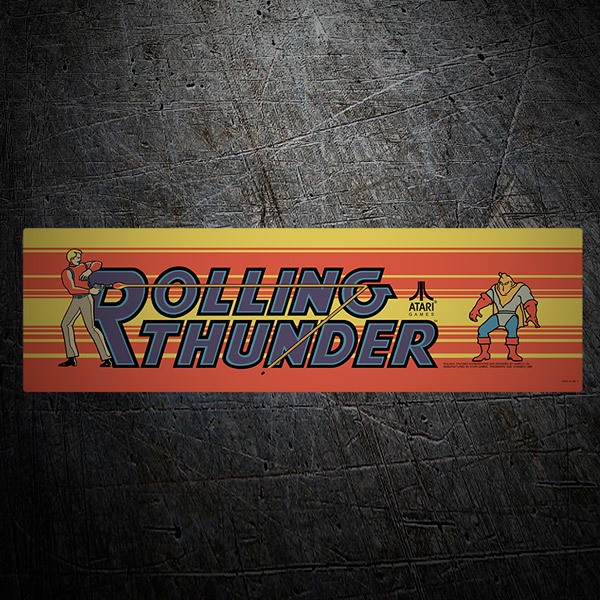 Autocollants: Rolling Thunder