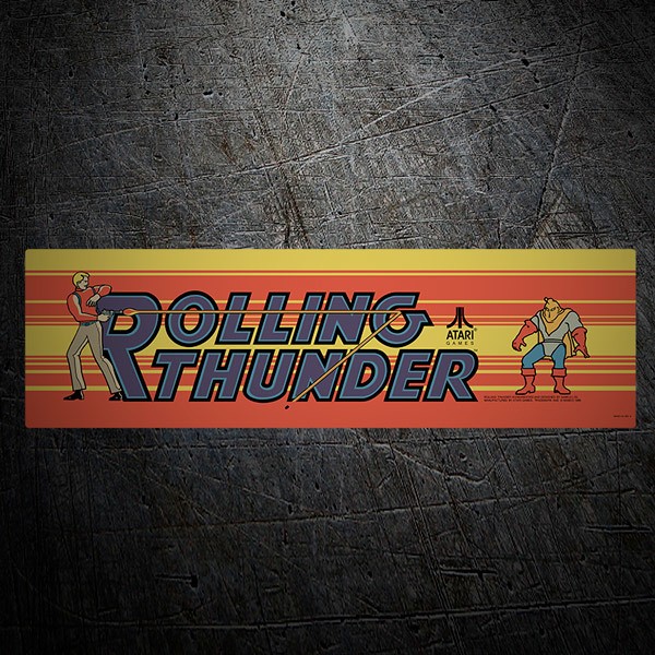 Autocollants: Rolling Thunder