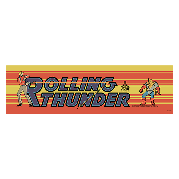 Autocollants: Rolling Thunder