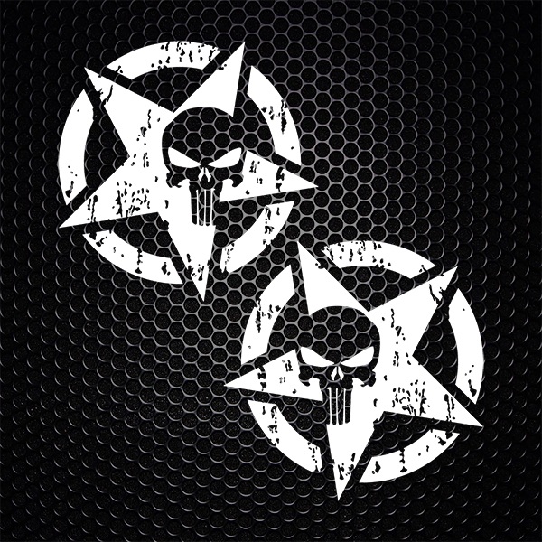 Autocollants: Punisher US Army