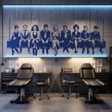 Stickers muraux: D&eacute;jeuner au Hollywood 2024 15