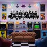 Stickers muraux: D&eacute;jeuner au Hollywood 2024 21