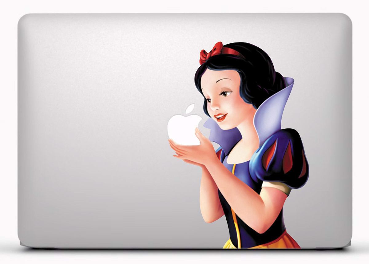 Autocollants: Blanche-Neige apple