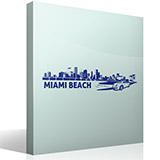 Stickers muraux: Miami Skyline 3