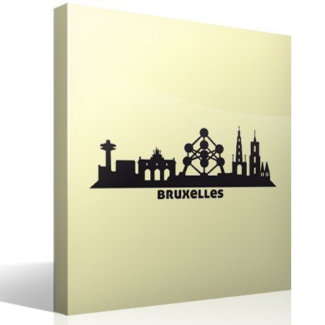 Stickers muraux: Skyline de Bruxelles