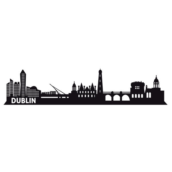 Stickers muraux: Dublin Skyline