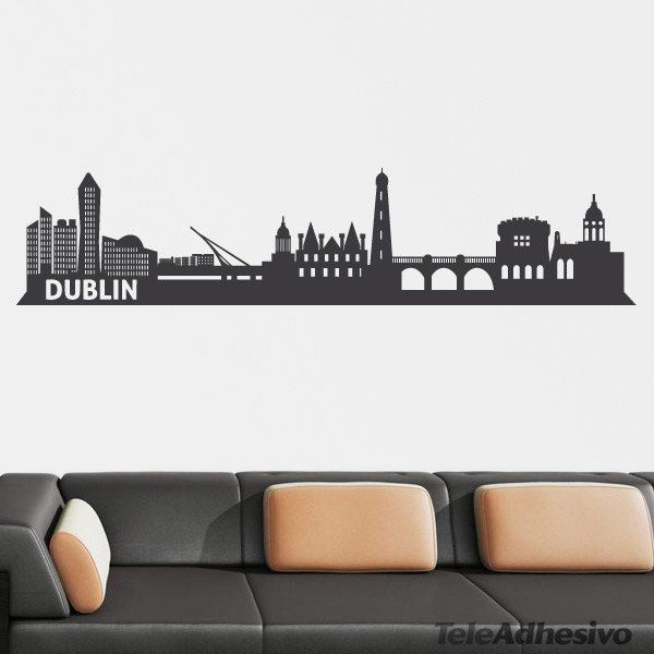 Stickers muraux: Dublin Skyline