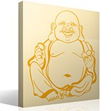 Stickers muraux: Hotei, Bouddha qui rit 3