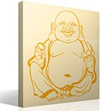 Stickers muraux: Hotei, Bouddha qui rit 3