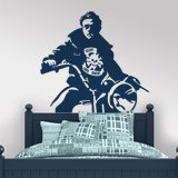 Stickers muraux: James Dean Motorbike 3