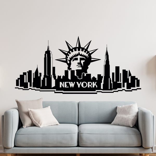 Stickers muraux: New York City