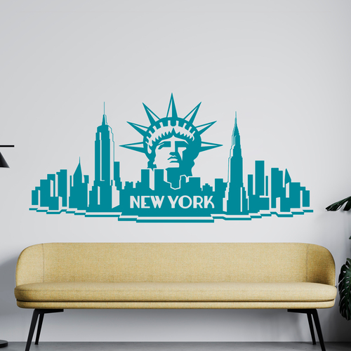 Stickers muraux: Ville de New York