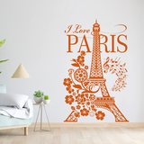 Stickers muraux: I Love Paris 2